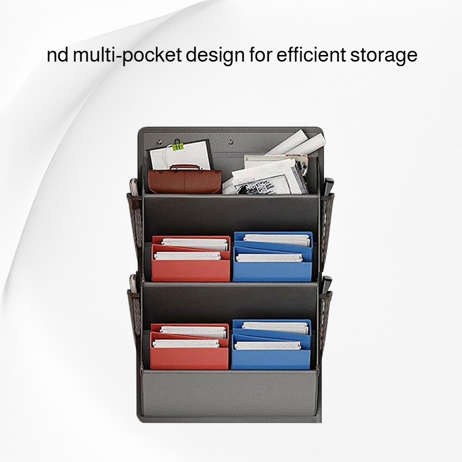 Wall-mounted Shoe Rack and Storage Bag