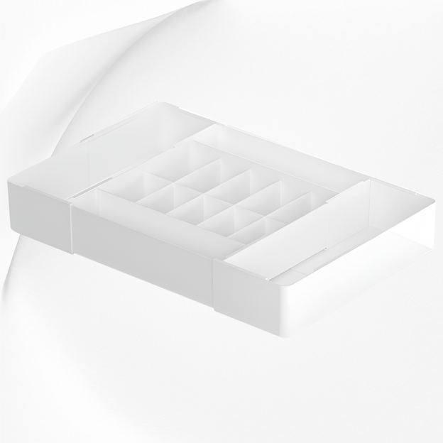 Modular Storage Compartment Box for Household Drawer Organization