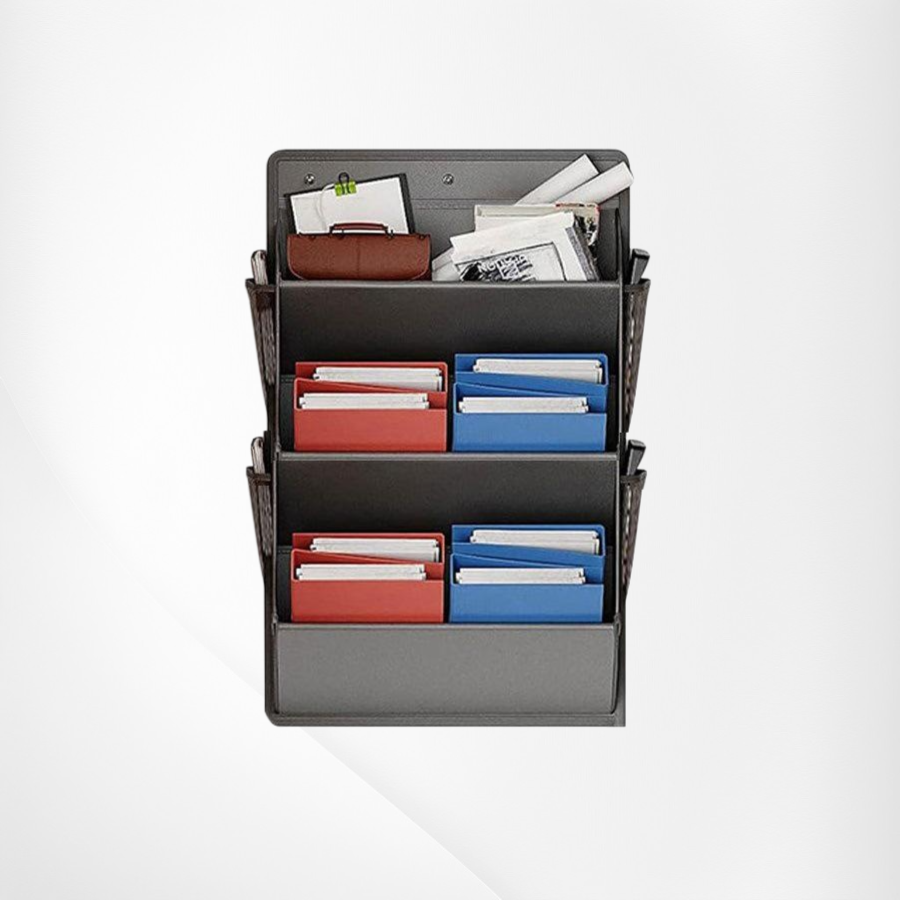 Wall-mounted Shoe Rack and Storage Bag