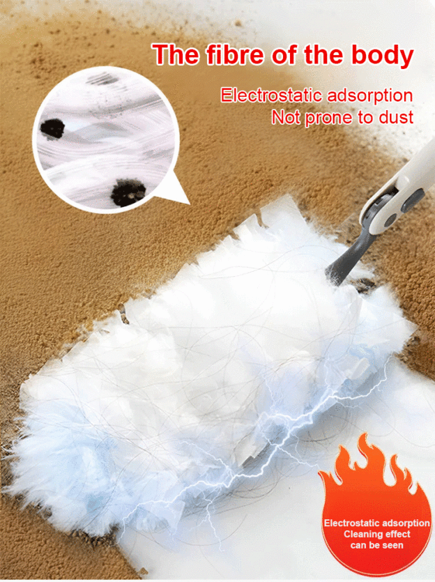 【Electrostatic adsorption】Magic dust bubble duster