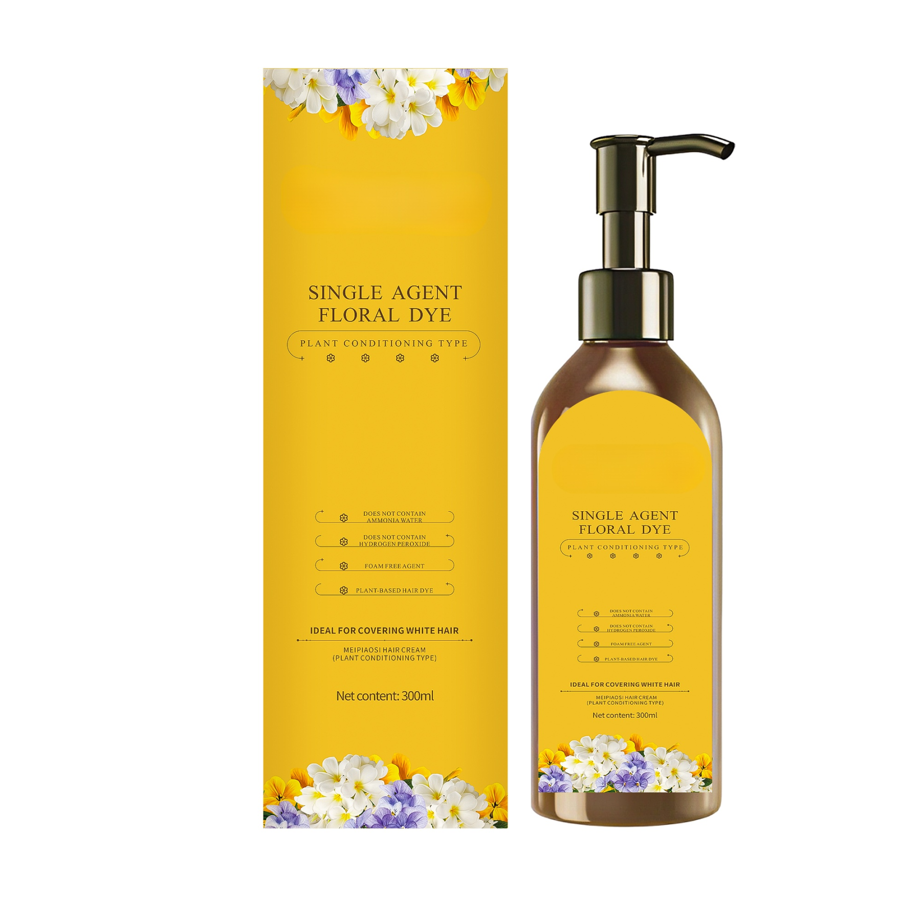 Plant Single Dose Floral Fragrance Dye