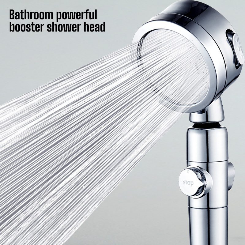 Bathroom powerful booster shower head
