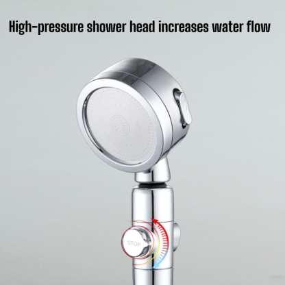 Bathroom powerful booster shower head