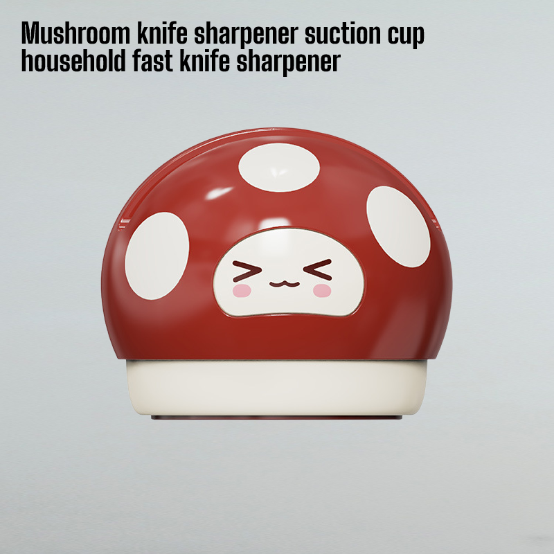 Mushroom knife sharpener suction cup household fast knife sharpener