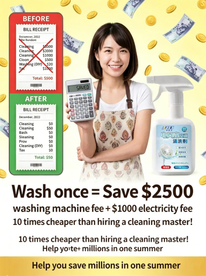 Electric Fan and Air Conditioner Cleaner