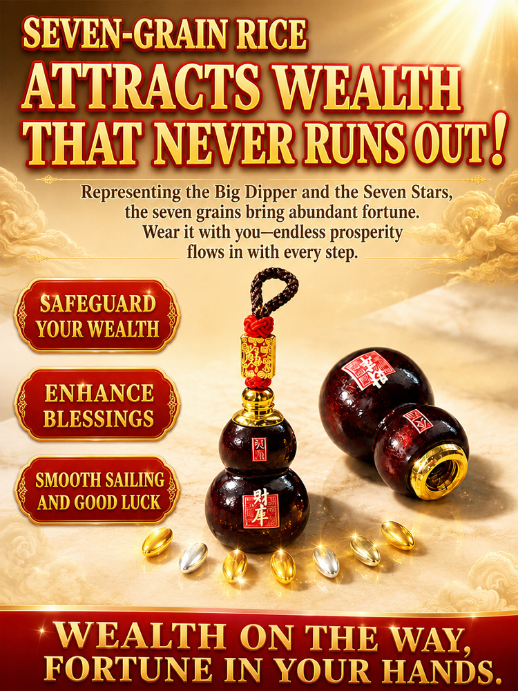 Five Directions Wealth Gourd Lucky Charm Hanging