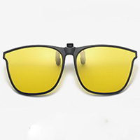 Large Frame Sunglasses Clip-On
