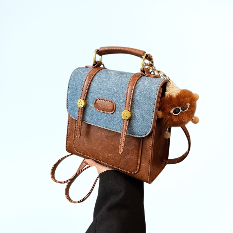 High-end women's bags autumn new style backpack Korean style casual fashion travel messenger bag