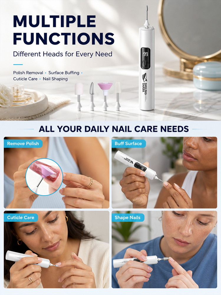 New rechargeable electric nail grinder