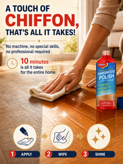 High-Gloss Wood Floor Polish