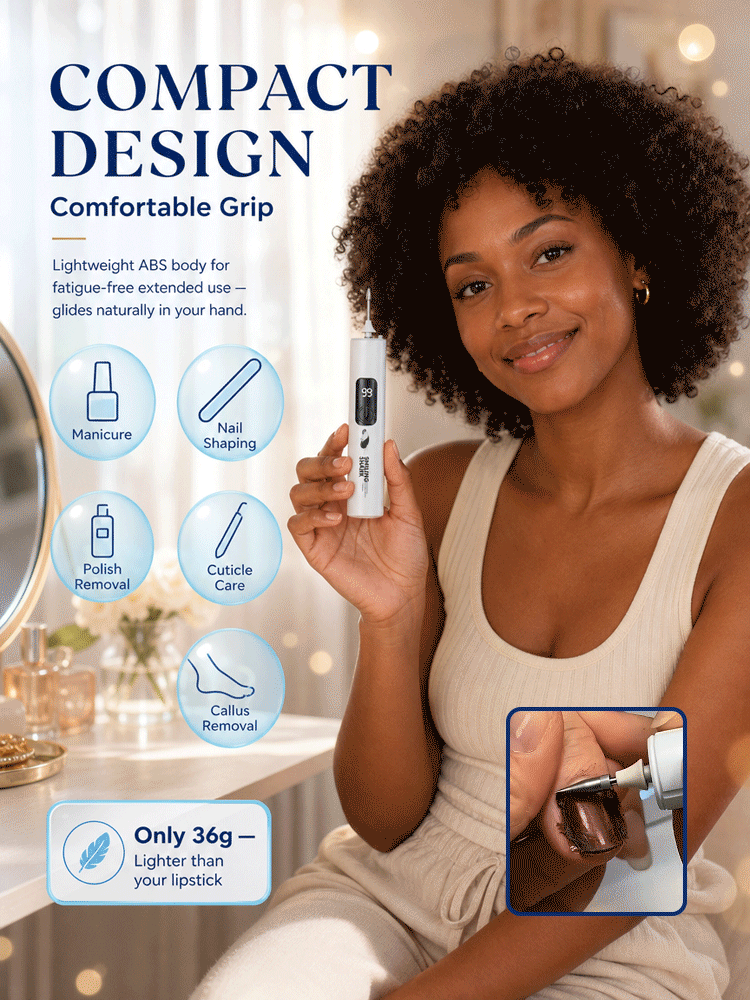 New rechargeable electric nail grinder