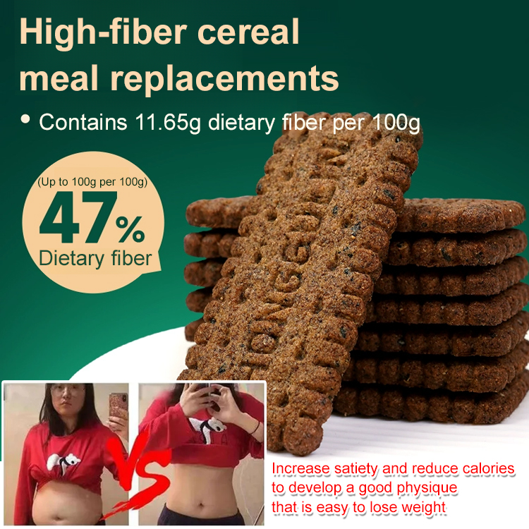 High Fiber 9 Black Quinoa Cereal Cookies