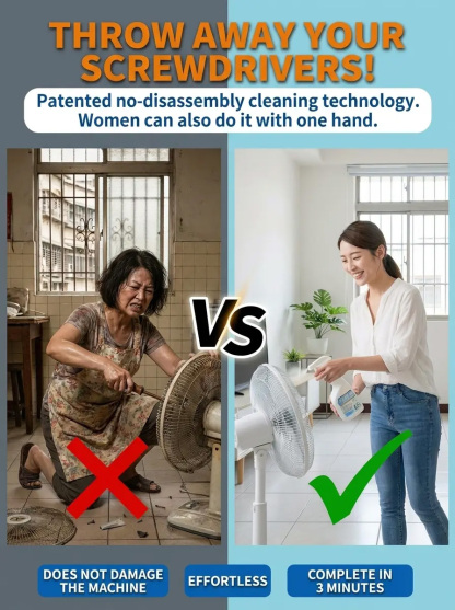 Electric Fan and Air Conditioner Cleaner