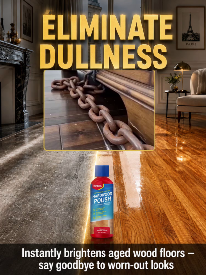 High-Gloss Wood Floor Polish