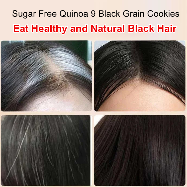 High Fiber 9 Black Quinoa Cereal Cookies