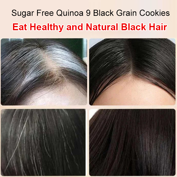 High Fiber 9 Black Quinoa Cereal Cookies