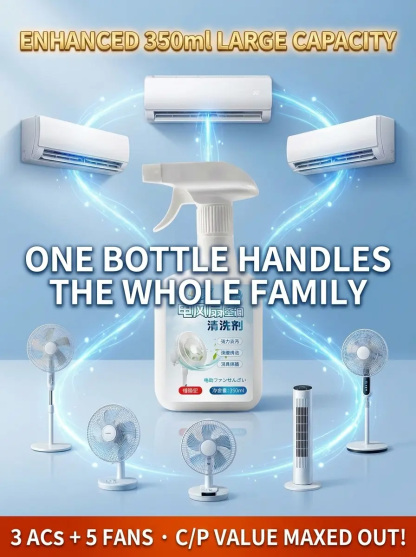 Electric Fan and Air Conditioner Cleaner