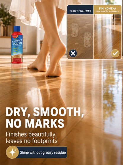High-Gloss Wood Floor Polish