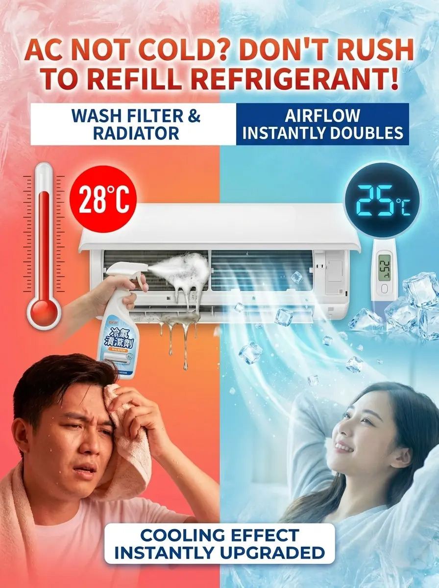 Electric Fan and Air Conditioner Cleaner
