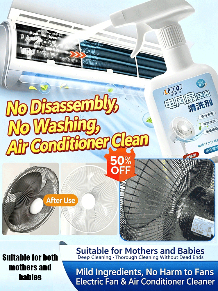 Electric Fan and Air Conditioner Cleaner
