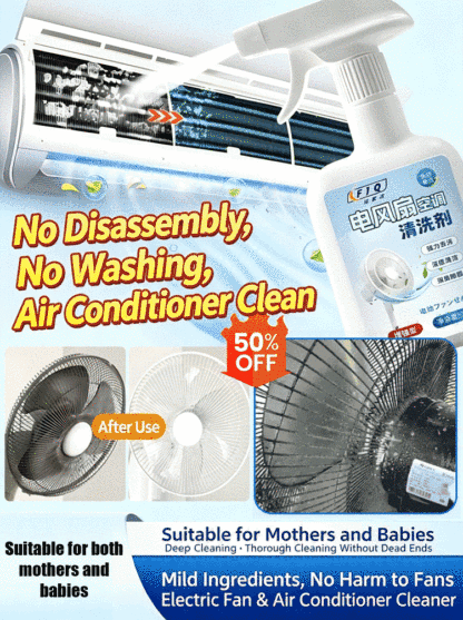 Electric Fan and Air Conditioner Cleaner