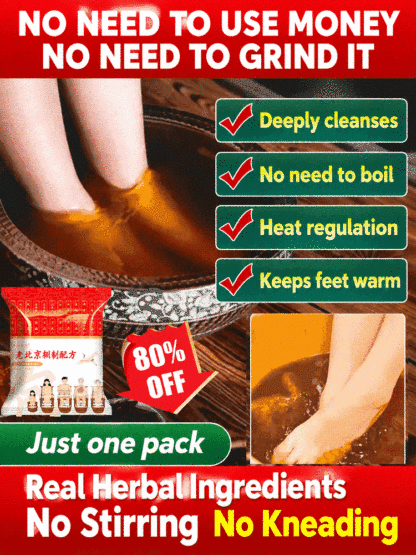 24 Secret Formula Herbal Foot Bath Pack