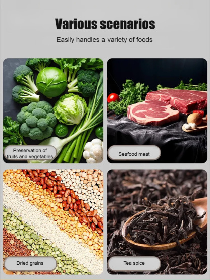 【Lock in freshness】Aluminum foil antibacterial fresh-keeping bag 