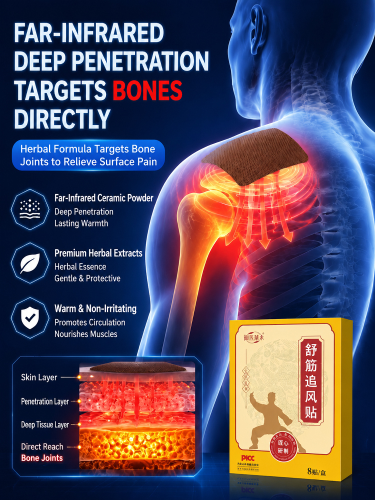 Herbal Muscle-Soothing Pain Relief Patch