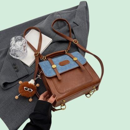 High-end women's bags autumn new style backpack Korean style casual fashion travel messenger bag