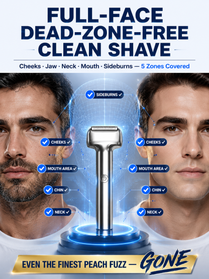 【Three-Blade Integrated】Reciprocating Shaver