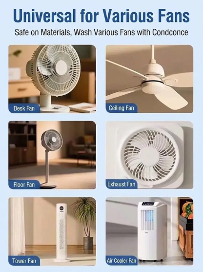 Electric Fan and Air Conditioner Cleaner