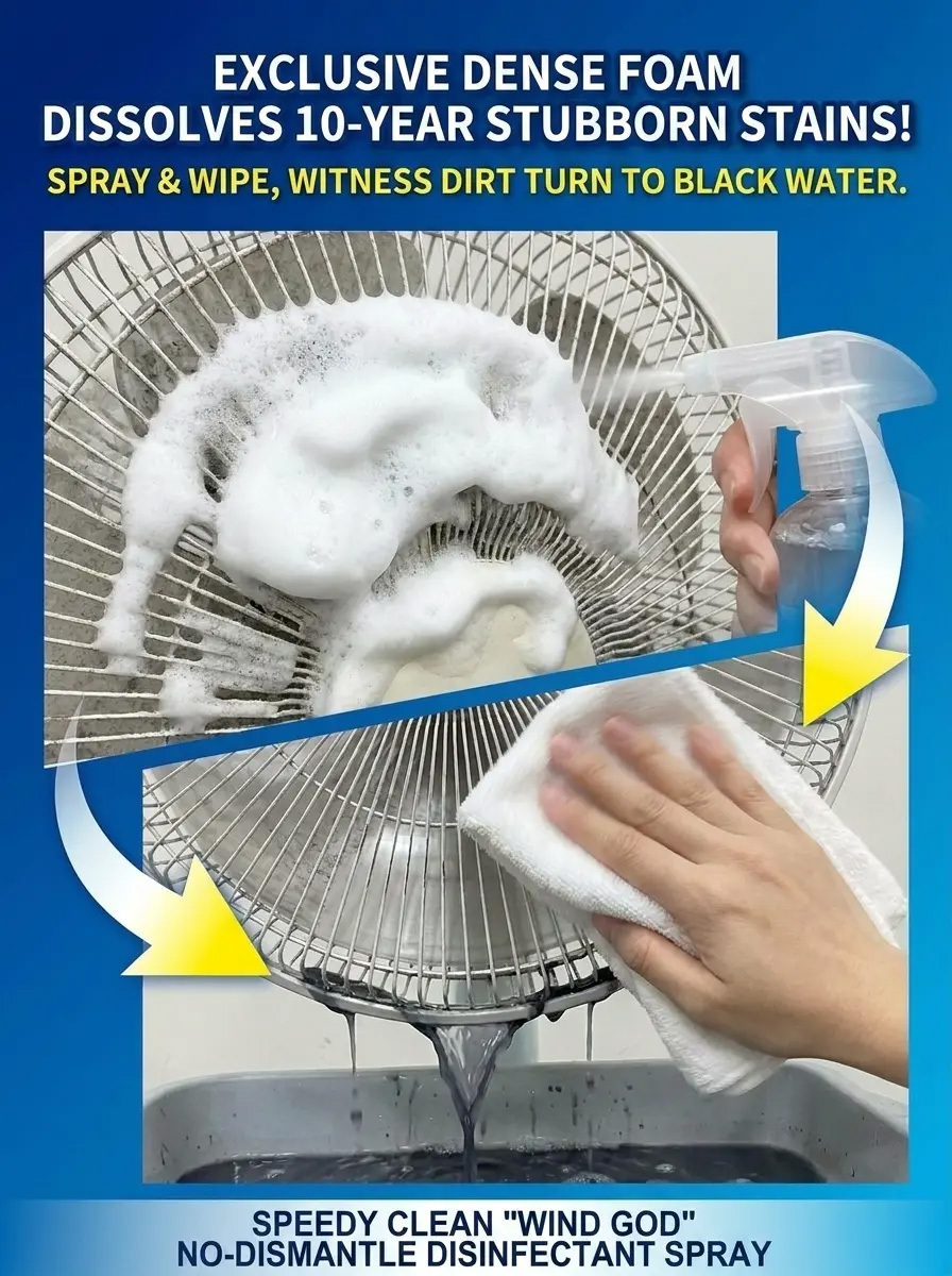 Electric Fan and Air Conditioner Cleaner