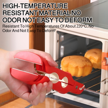 Multifunctional antiscald clip silicone dish clamp device plate opener