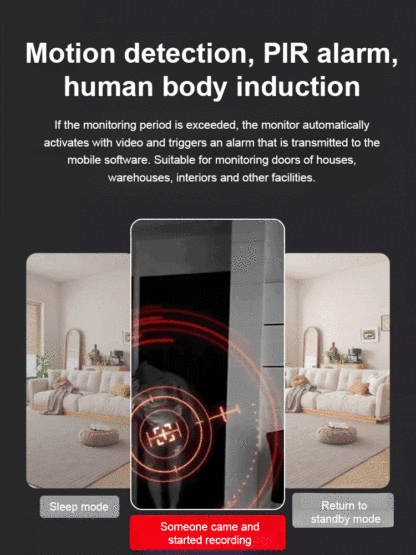 [Upgraded super invisible] No-plug camera