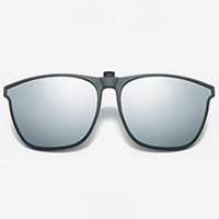 Large Frame Sunglasses Clip-On