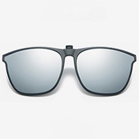Large Frame Sunglasses Clip-On