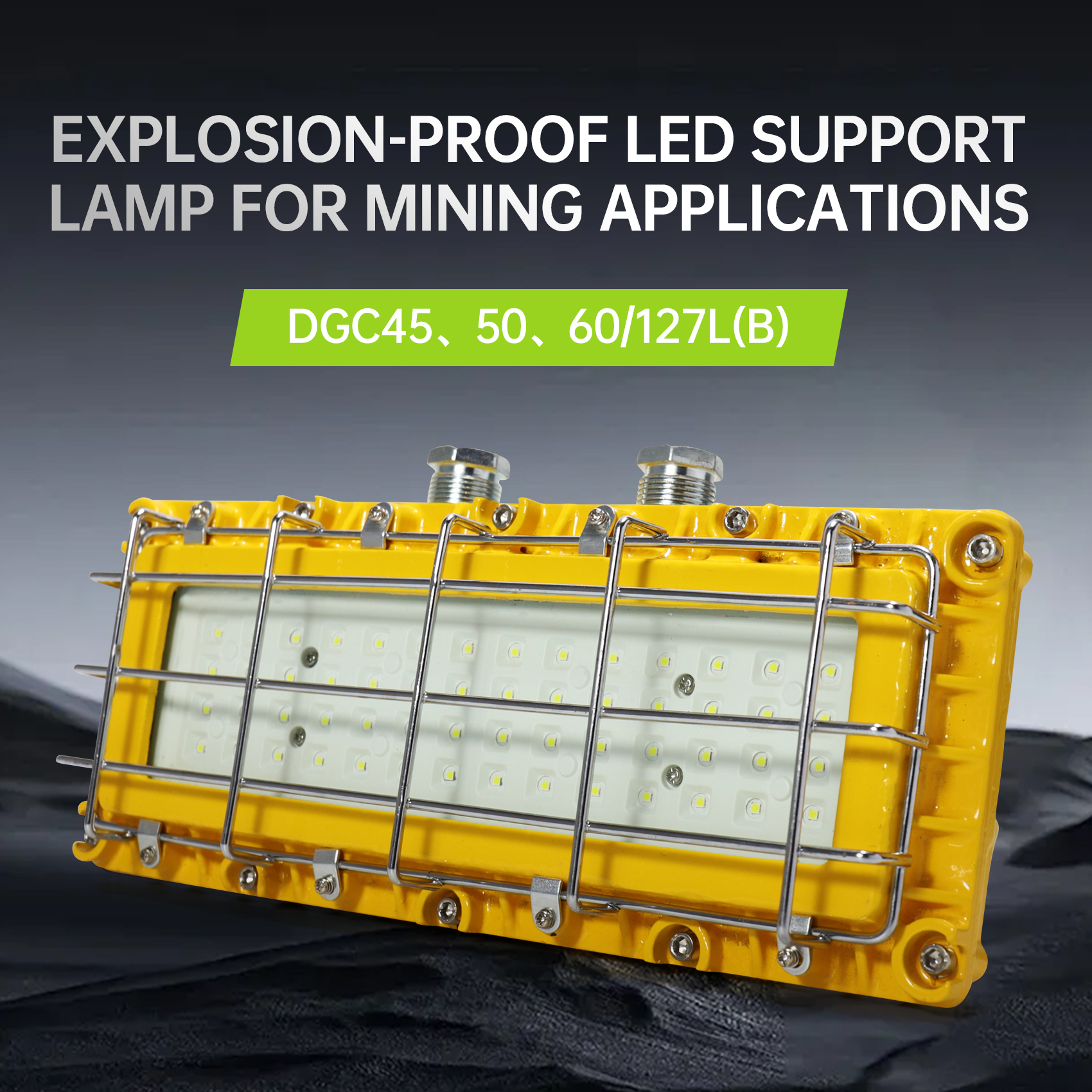 DGC45、50、60/127L(B) Explosion-proof LED support lamp for mining applications