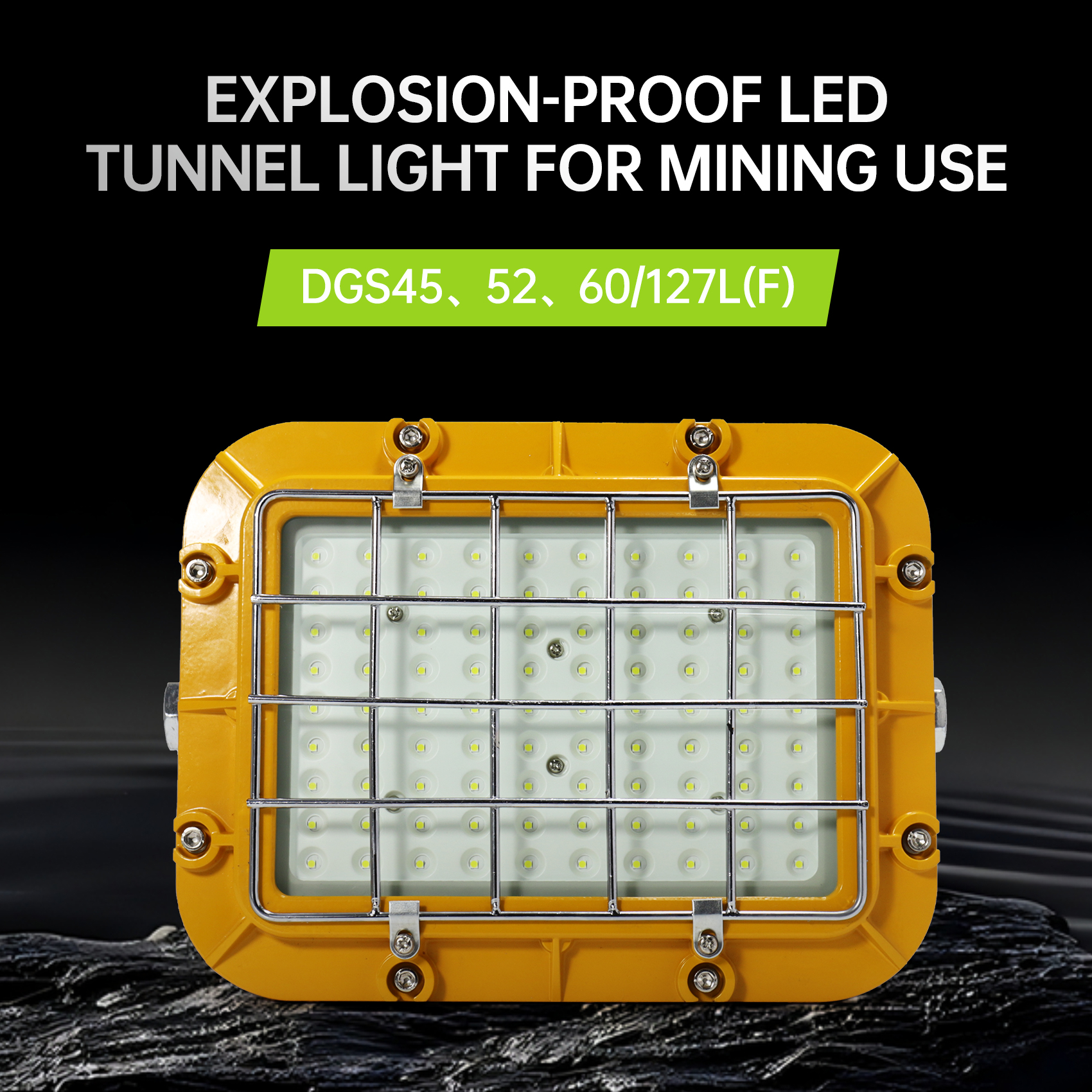 DGS45、52、60/127L(F) Explosion-proof LED tunnel light for mining use
