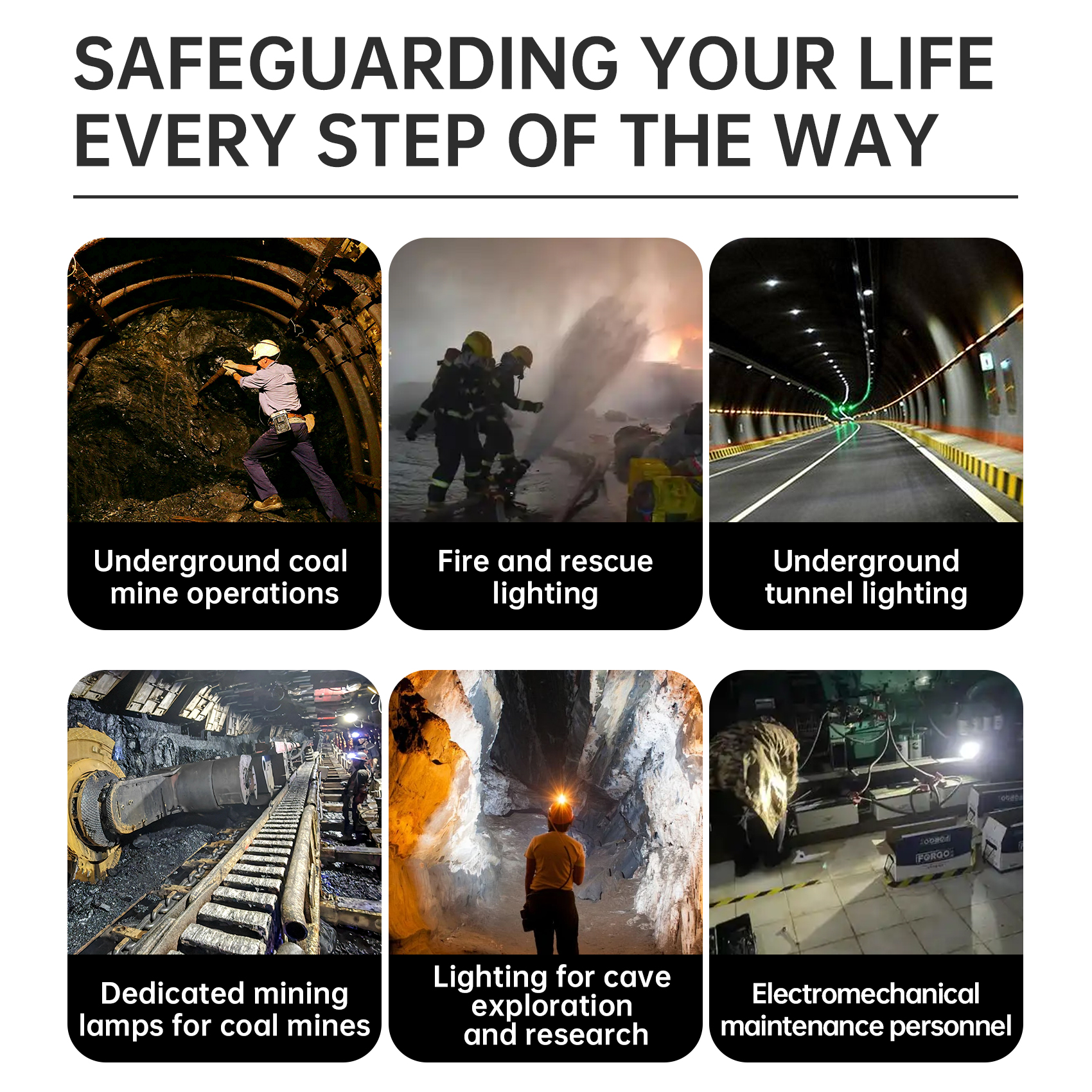 KLX6LM(A) Intrinsically safe intelligent mining lamp