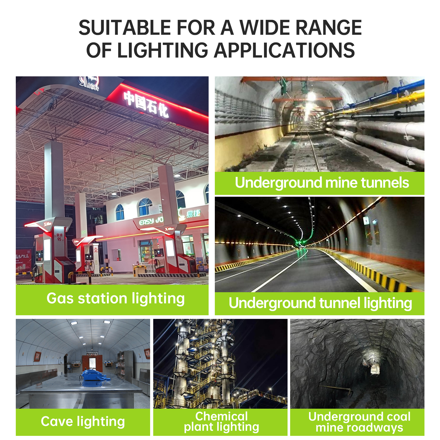 DGS24、30、36、40、45、50/127L(D) Explosion-proof LED tunnel light for mining use