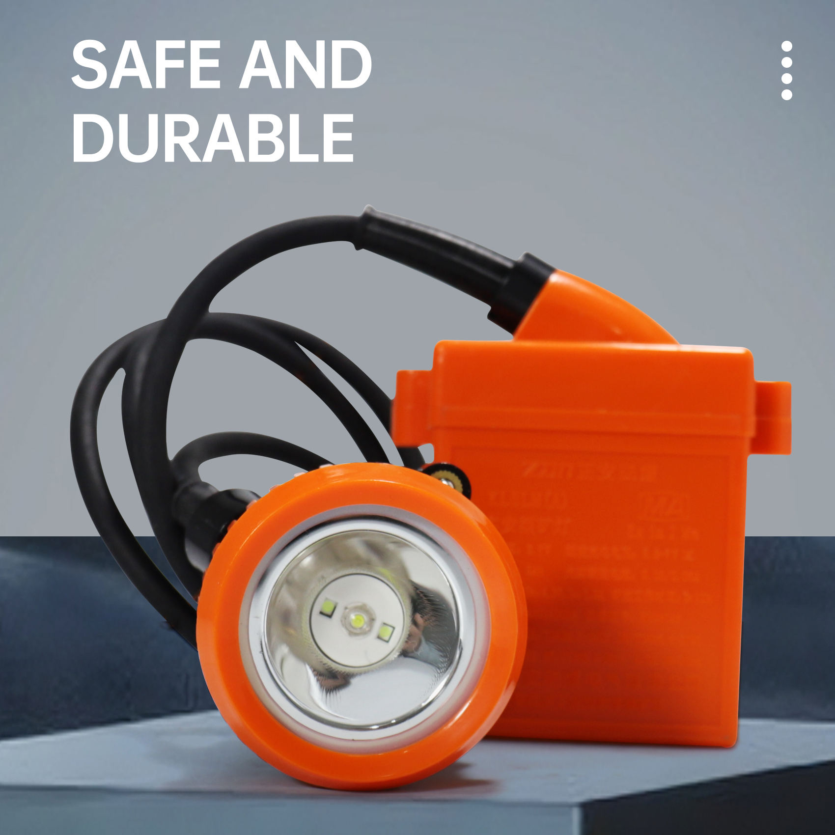 KL5LM(A) Intrinsically safe mining lamp