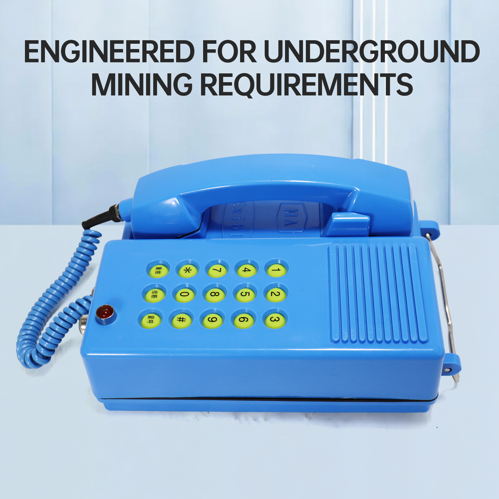 KTH137 intrinsically safe telephone for mining use