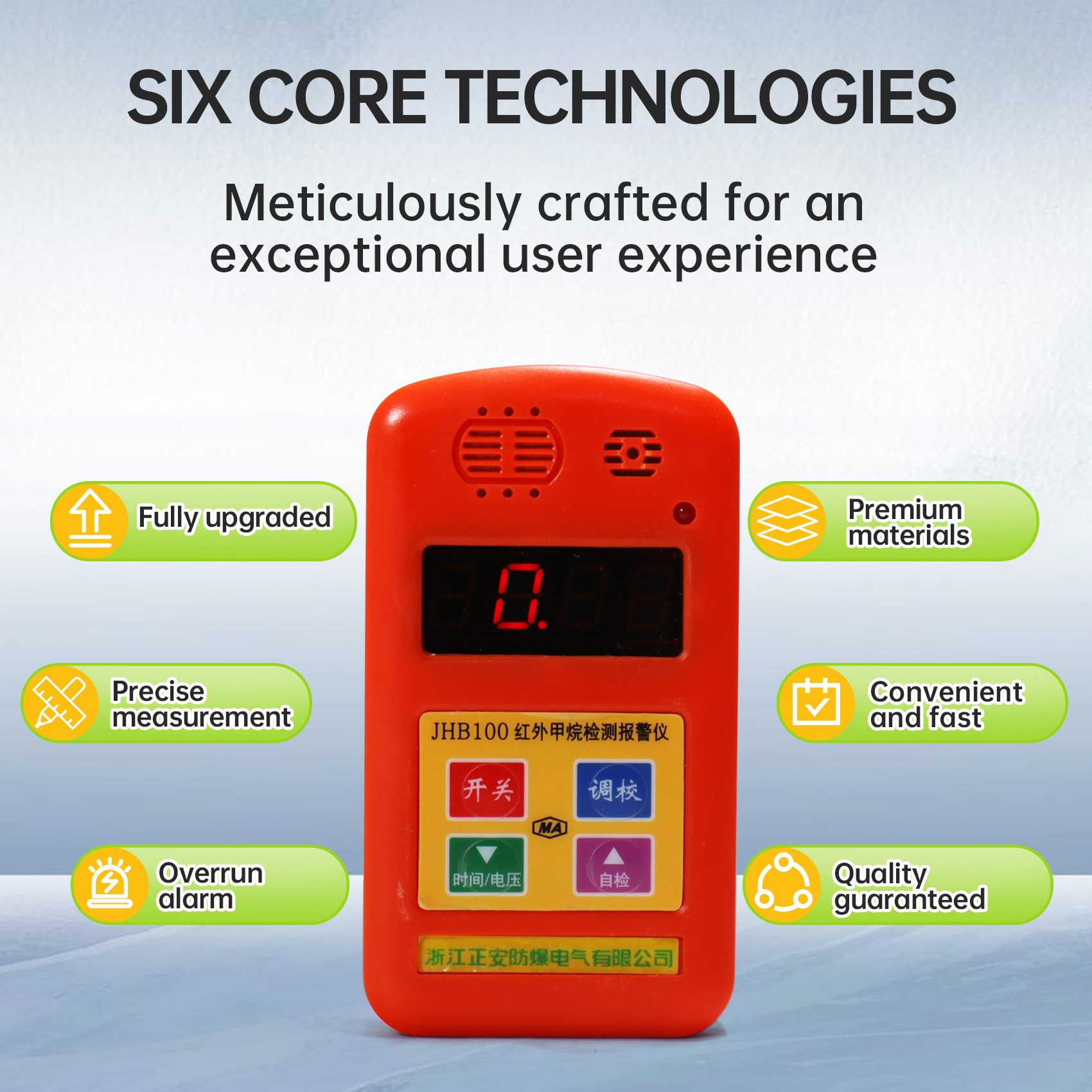 JHB100 Infrared Methane Detection Alarm