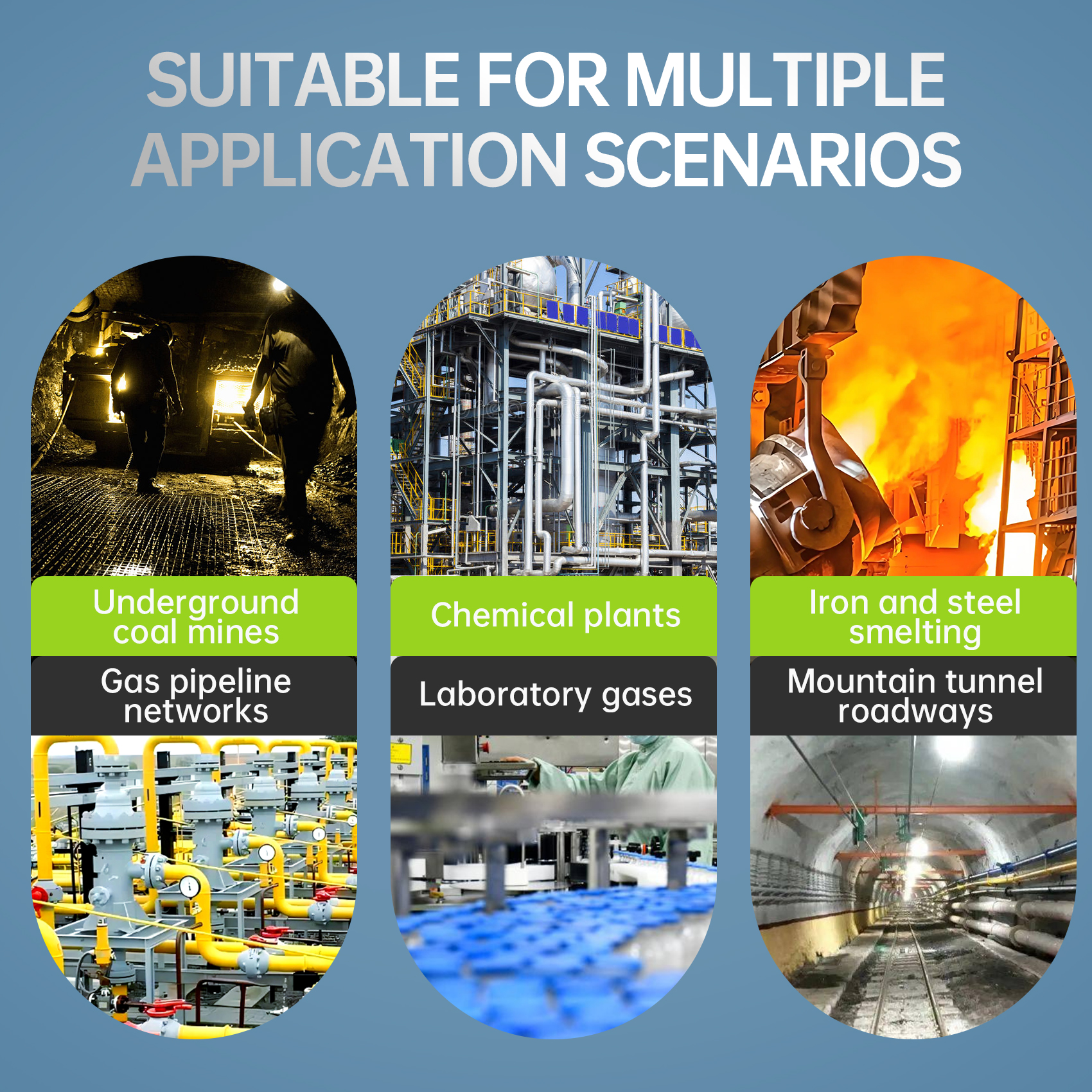 JJT4/1000  Methane and carbon monoxide detector
