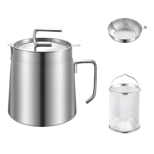 Stainless Steel Mesh Filter Deep Fryer