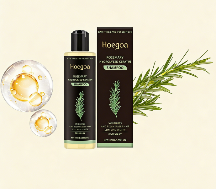 [The less hair, the better the effect] Herbal Essence Nourishing Shampoo for Thinning Hair –Root Strengthening & Volumizing Formula for a Thicker Look