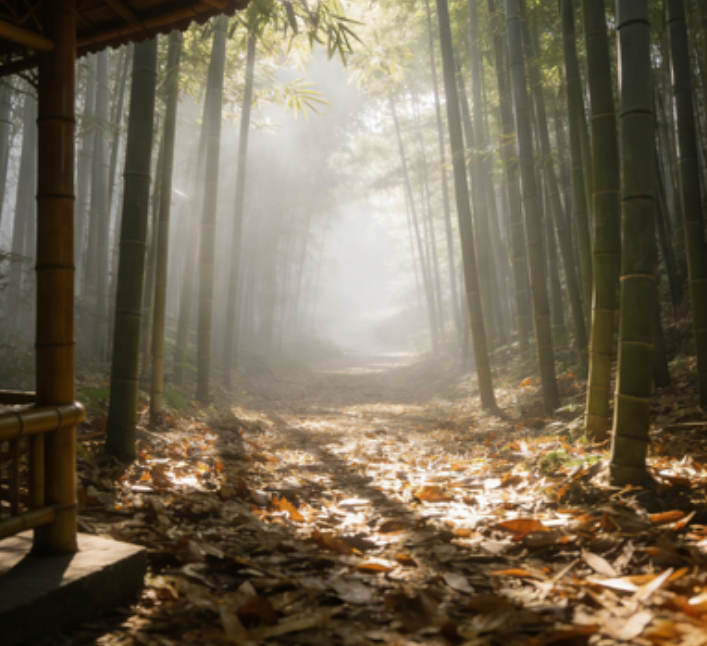 Cold-Resistant and Drought-Tolerant Green Bamboo Seeds for Air Purification