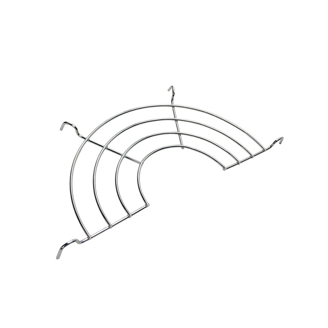 Stainless steel semicircular oil draining rack