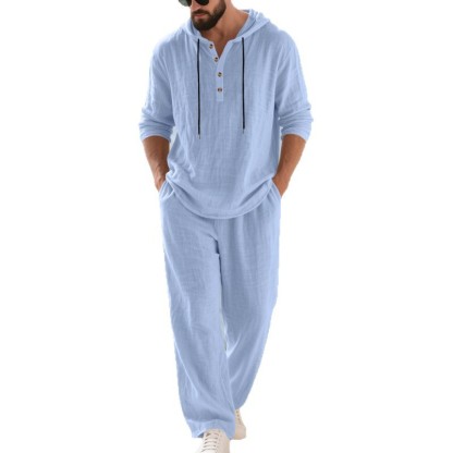 Everyday Comfy Hoodie Set - Premium Lightweight Lounge Sweatsuit for Men