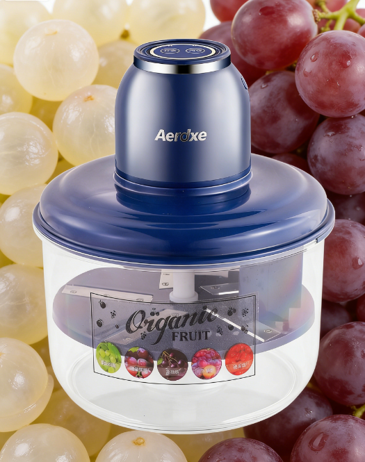 Alat Pengopek Buah Automatik Portable - Pencuci Kulit Anggur, Aprikot & Bawang Putih - Gadget Dapur Bersih, Cepat & Tanpa Bau Tangan